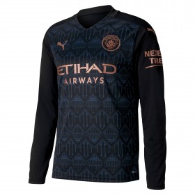 Manchester City Dres Gostujući 2020/21 Dugim Rukavima